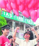 Artistes perform in the play ‘Ek Anek’ at Sector 17, Chandigarh, on Sunday.
