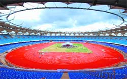 Jawaharlal Nehru Stadium. 