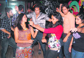 A lovers party against khap panchayats held in Dehradun on Thursday.