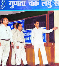 Experts discuss quality management at a seminar at BHEL in Haridwar on Friday. 