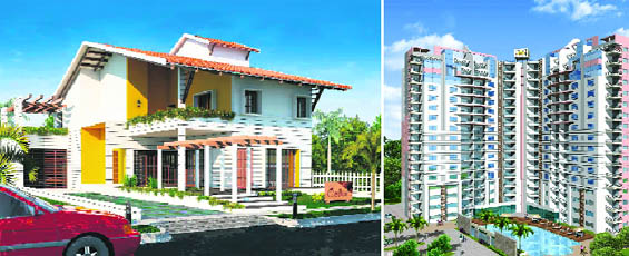 The luxury housing segment provides a huge variety right from independent floors, penthouses and condos to majestic villas 