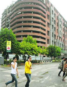 Student service centre on LPU campus in Jalandhar