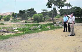 Prime public land which has been leased out to a private party in Gurgaon