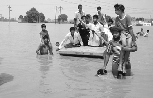 Facing the rivers wrath: The flood-hit in Patiala district. 