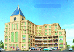 Proposed design of City Square, which is coming up near Namdev Chowk in Jalandhar. 