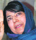 Mehbooba Mufti