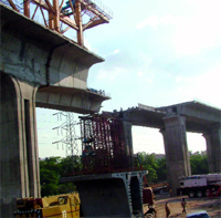 The work site.