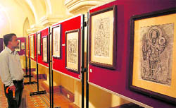 A painting exhibition was organised by the Language and Culture Department, Himachal Pradesh, at the Gaiety Theatre in Shimla on Saturday