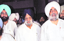Speaker Nirmal Singh Kahlon comes out after appearing in the court of the Special Judge,CBI, in Patiala