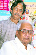 Tara Chand with his son