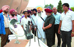 Akshay Urja Diwas: Dignitaries view models presented by students on the occasion