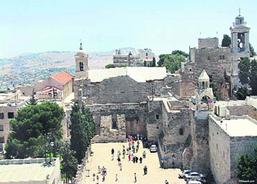 The Church of Nativity in Bethlehem  