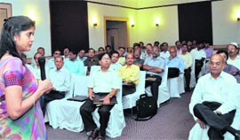 Participants at a workshop on TB in Dehradun on Sunday.