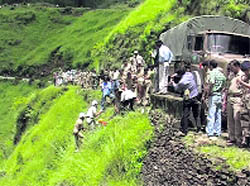 A mock drill on disaster management bein