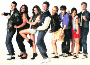 Glee is a musical with a difference as there is plenty of comedy in the notes