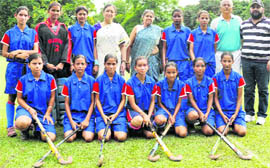 The MKP team after winning the Dhyan Chand Hockey Tournament in Dehradun on Wednesday.
