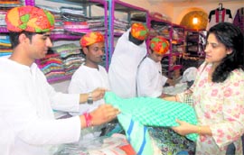 Get colourful with your wardrobe with handful of options at Rajasthani exhibition