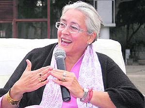 Beauty queen and champion swimmer Nafisa Ali was able to make waves in both fields