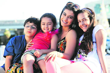 Kajol in a still from We Are Family, a Hindi adaptation of Hollywood comedy-drama Stepmom
