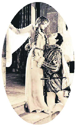 A still from John Barrymores Don Juan