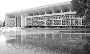 A view of the Punjab and Haryana High Court in Chandigarh
