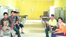 Militancy-hit orphans in the dormitory of Basera in Doda.