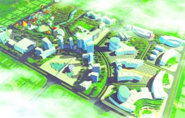 Concept plan of City Centre, Sector 62, Mohali.