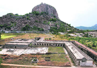 The Golconda fort in its splendour