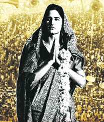 Women in the film are endorsements of the argument that they have no place in Indian democracy