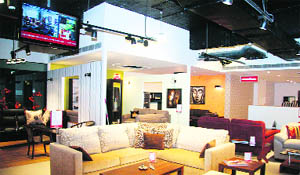 EVOK store at Paras Down Town Square in Zirakpur