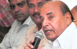 Senior citizens pledge to save girl child in Ludhiana on Sunday.