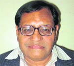 Kamlesh Bhartiya, senior staff correspondent of Dainik Tribune, who has been chosen for Lala Deshbandhu Gupt Samman for Sahityik Patrakarita by the Haryana Sahitya Akademi for the year 2010.