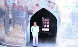The haveli of famous saint Nishchal Dass at Kidholi village in Sonepat.