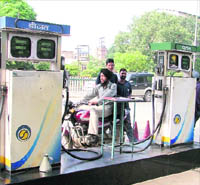 Petrol stations located inside the MC limits lose out on revenue due to the smuggling of diesel.