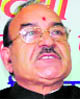 PCC chief Kaul Singh addresses mediapersons in Shimla on Tuesday