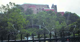 The Bhimgarh Fort at Reasi.