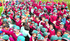 Hope springs for students of Druk White Lotus School, now popularly known as Ranchos school, at Shey near Leh.