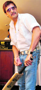 Jimmy Shergill, brand ambassador of Punjab Premier League, in Ludhiana