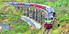 A passenger train passes through the Kollam-Sencottah metre-gauge track for the last time as the 104-year-old track will be closed for conversion into broad gauge, in Kollam, Kerala, on Sunday.