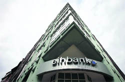 The general view of the European-Iranian Trade Bank AG (EIH Bank) is seen in the northern German town of Hamburg. Turkey and other US allies have been allowing Iranian banks with suspected links to Tehran's nuclear program to do business within their borders, frustrating Western countries trying to put a financial squeeze on the Islamic Republic.