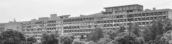 Punjab and Haryana Secretariat, Chandigarh designed by Le Corbusier