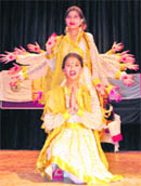 Students of St Mary School present a cultural programme in Shimla 