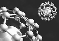 Computer-generated molecular structures