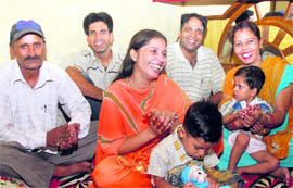 Hindu families from Pakistan settled in Jalandhar in jubilant mood on Tuesday after getting an assurance from the government on the grant of Indian citizenship