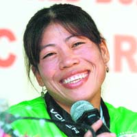 M C Mary Kom