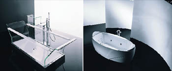Novellinis bath range is exclusively crafted in Italy