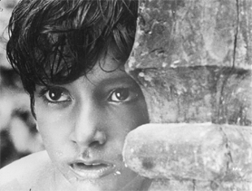 A still from Pather Panchali. Satyajit Ray highlighted rural Bengal in his Apu trilogy