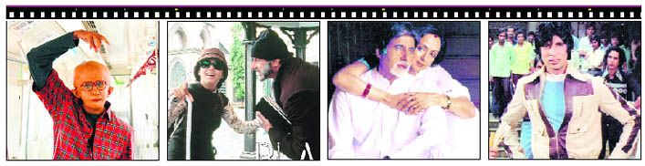  Amitabh Bachchan is one actor who has reinvented himself with age and shown his versatility in varied roles in films like Paa, Black, Baghban and Muqaddar Ka Sikandar