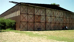 The hangar for the aircraft of the erstwhile ruler of Faridkot is rusting as it is lying neglected for the past several years