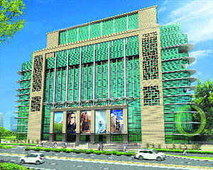 The projection of Mohali Junction